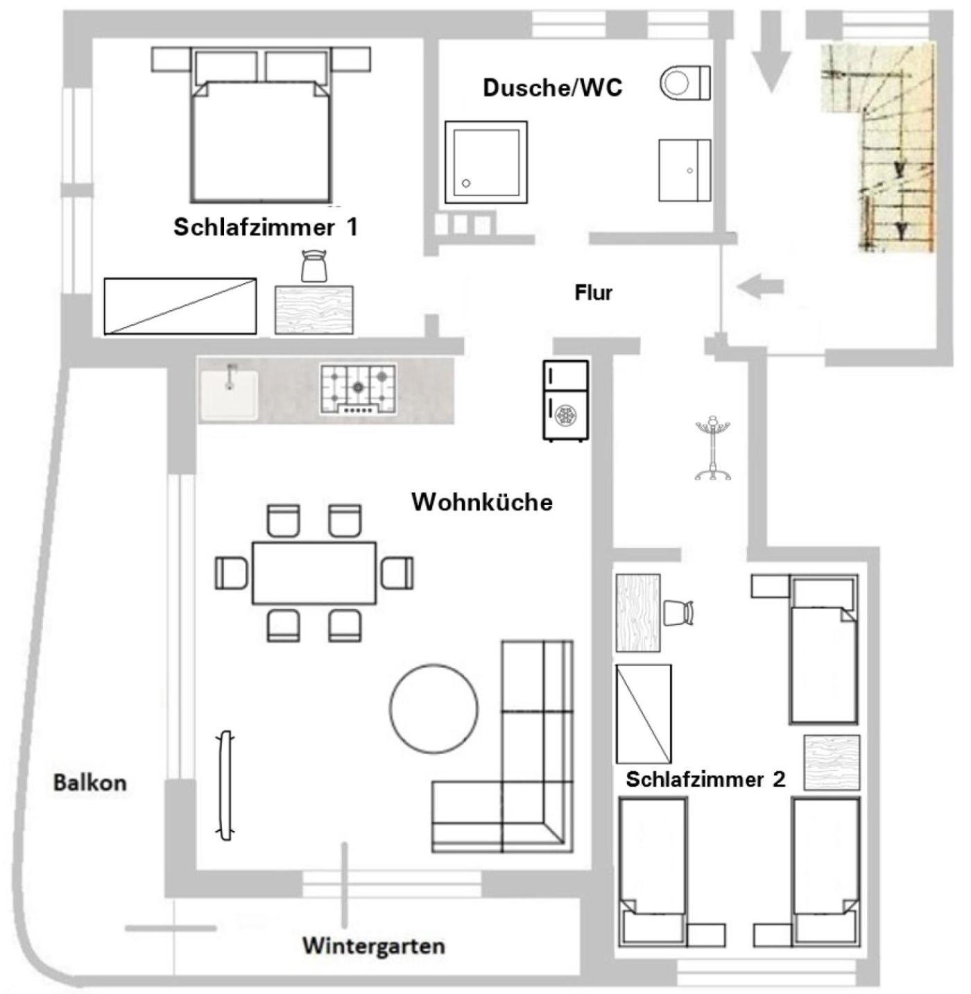 Ferienwohnung "Dream Suite" - Im Coburger Wonderland - Ihr Zuhause Auf Zeit! Кобург Экстерьер фото